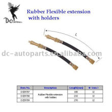 Extensión flexible de goma